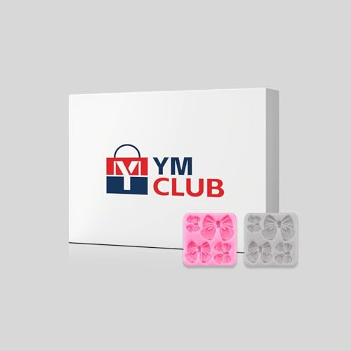 4Pcs Silicone Bow Molds for Cakes (4 Count)