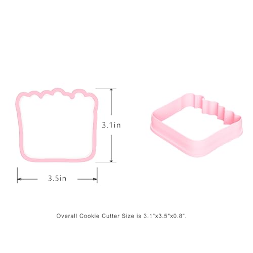 Cookie Cutter and Stencil Bundle Royal Icing Cookies Stencils Paint Your Own Biscuit Bakery Starter Kits Royal Icing Fondant Cutters Birthday Wedding Holiday Cookies Painting Coloring Pages Comb (9 Count)