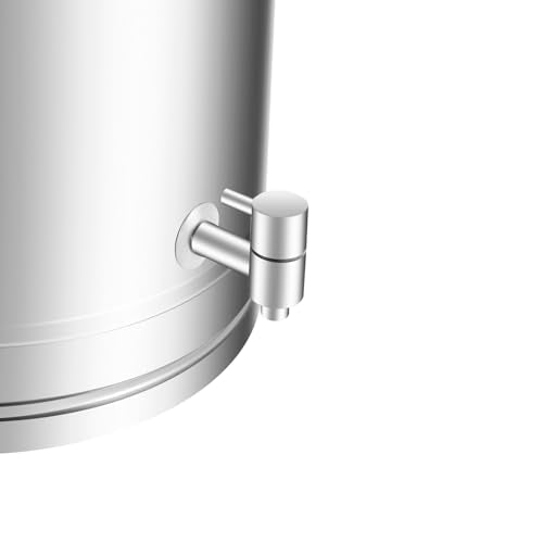 304 Stainless Steel Milk Bucket with Faucet