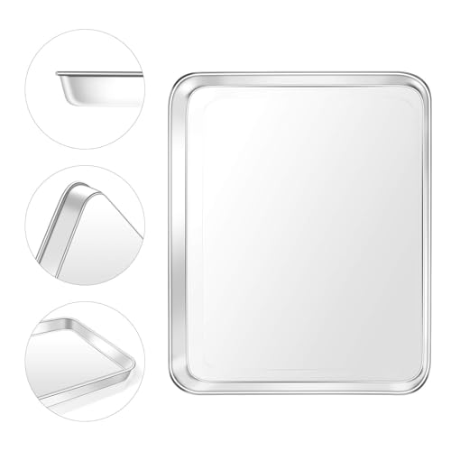 Baking Sheet with Cooling Rack Set of 4