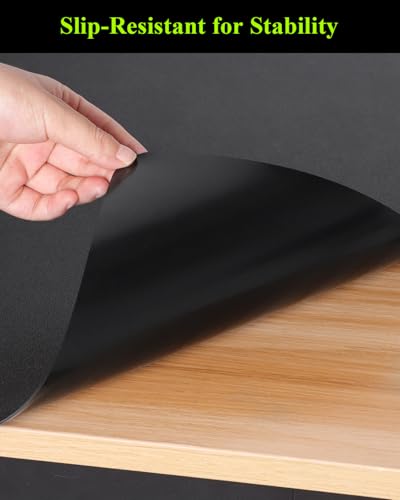 Black Plastic Table Cover Protector
