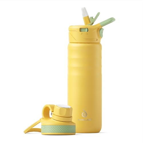 24oz Stainless Insulated Bottle with 2 Leak
