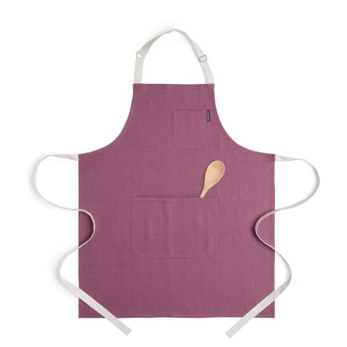 100% Pure Linen Kitchen Apron