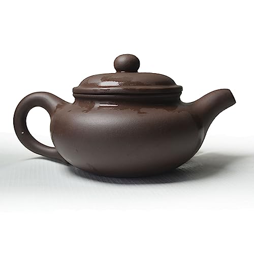 Teapot Chinese Gongfu Genuine Black Clay Zisha 10oz Classics Fanggu Pot Infusers Tea