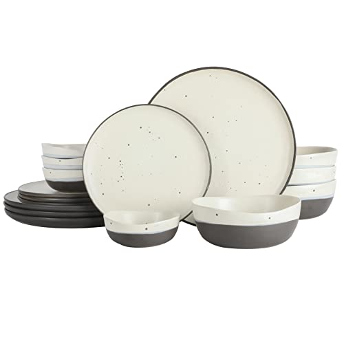 Rhinebeck 16 Piece Double Bowl Dinnerware Set