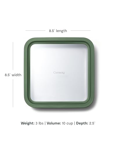 2 Piece Glass Food Storage Set with Lids (2 Count)