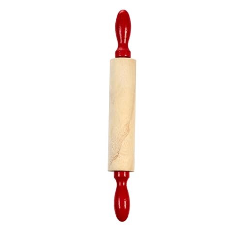 Natural Wood Rolling Pins for Kids (6 Count)