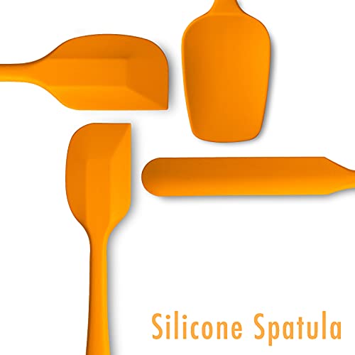 4 Piece Silicone Spatula Set (4 Count)