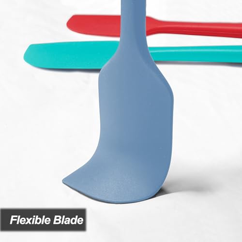 3 Pack Large Silicone Spatula for Kitchen
