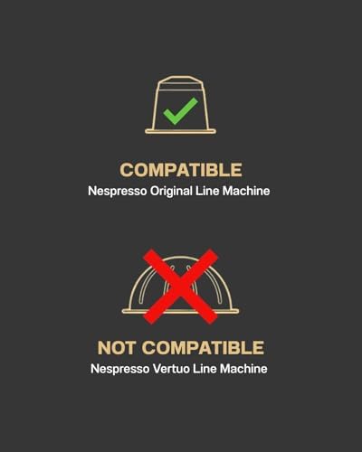 Roma’ Strong Espresso Coffee Pods for Nespresso Original Line Machines (100 Count)
