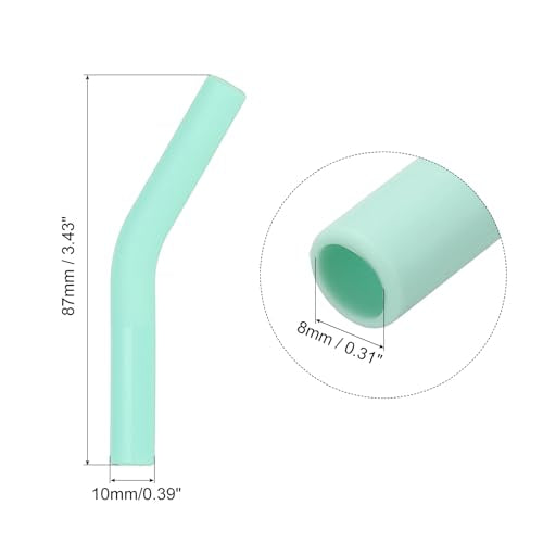 4Pcs Silicone Straw Tips (4 Count)