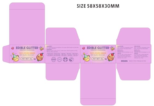 Edible Glitter for Drinks Cakes