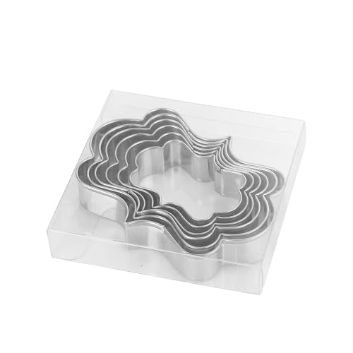 Plaque Shaped Cookie Cutters Set (6 Count)