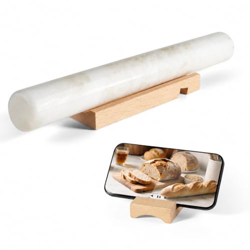Natural Marble Rolling Pin for Baking