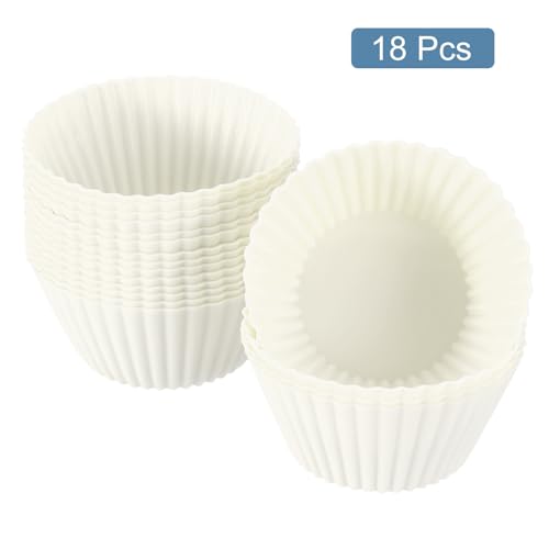 18Pcs Silicone Cupcake Liners