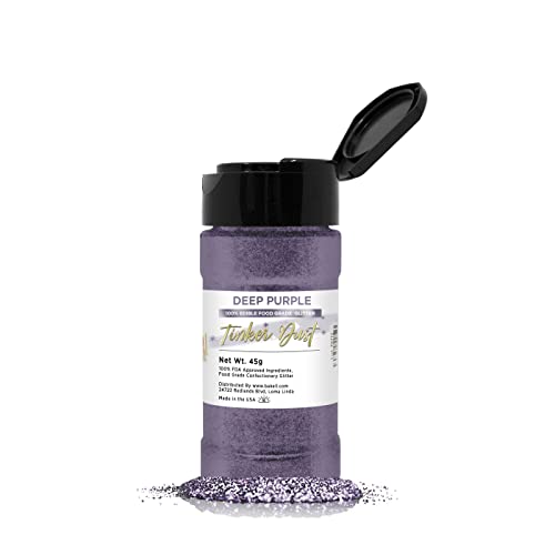 Deep Purple BAKELL Edible Glitter