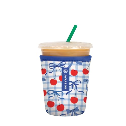 JavaSok Iced Coffee & Cold Soda Insulated Neoprene Cup Sleeve