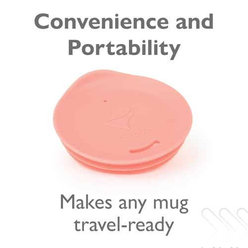 Reusable Silicone Lid for Coffee Cups and Mugs