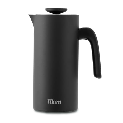 French Press Coffee Maker Stainless Steel Double