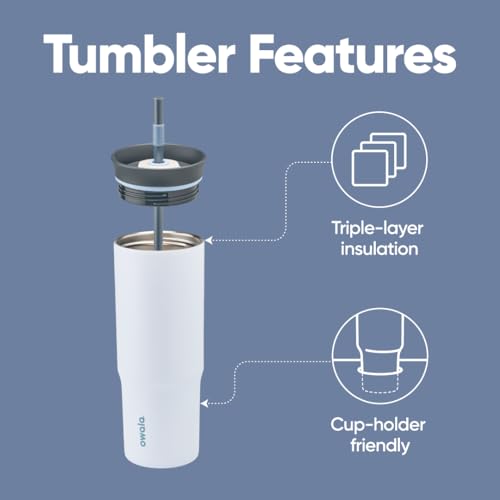 Tumbler Stainless Steel Water Bottle 24 oz The Great Blue