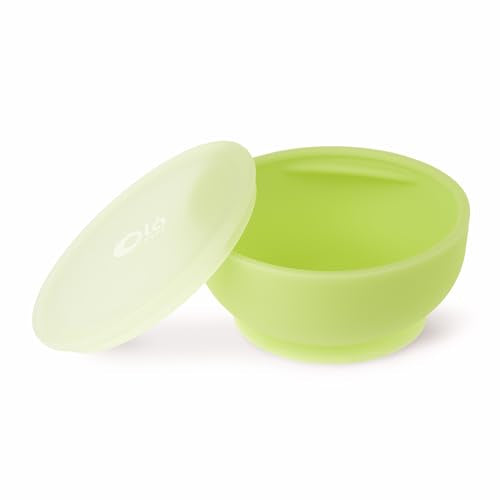 Silicone Baby Bowl with Suction & Lid for Toddlers