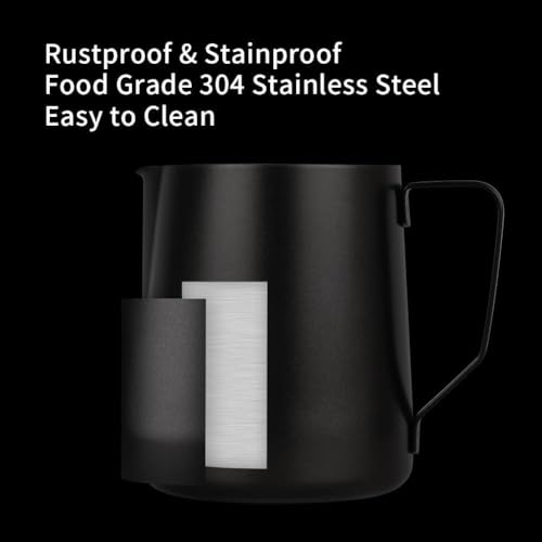 32oz Milk Frothing Pitcher Stainless Steel Espresso Steaming Jug