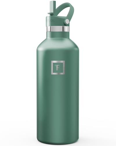 32 oz Narrow Mouth Water Bottle with Straw