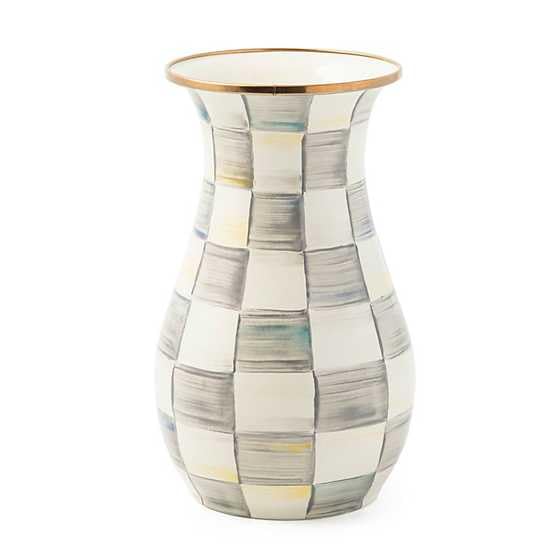 Enamel Tall Vase