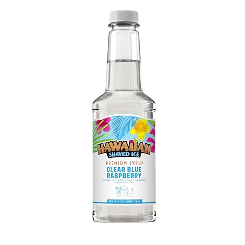 Clear Blue Raspberry Syrup (16 Fl Oz)