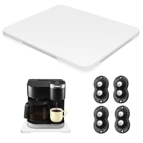 Appliance Slider 360° Rolling Tray for Countertop Coffee Maker Mat