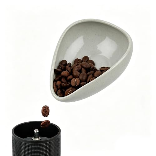Ceramic Coffee Dosing Cup & Tea Storage Tray