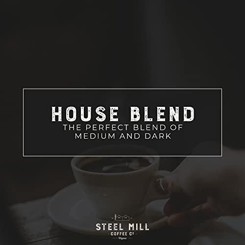 House Blend Medium Roast Whole Bean Coffee (12 Ounce)