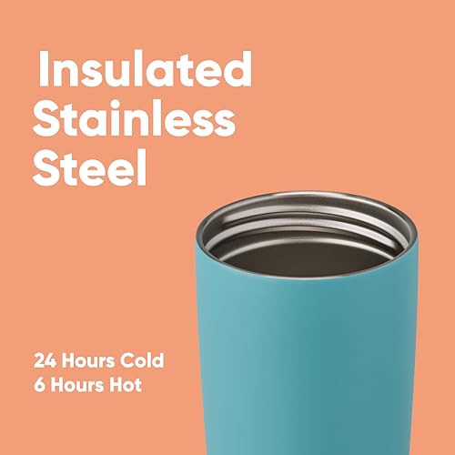 SmoothSip Slider Insulated Stainless Steel Coffee Tumbler