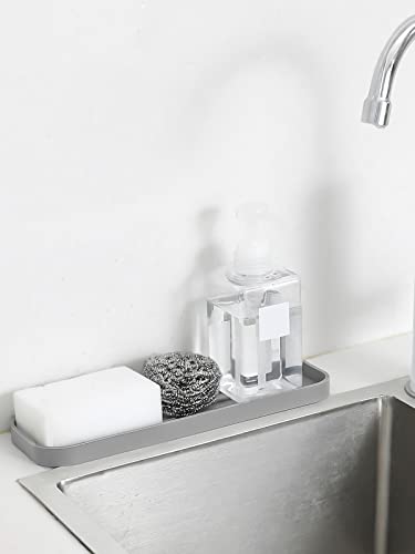Silicone Kitchen Sink Organizer Tray for Multiple Usage