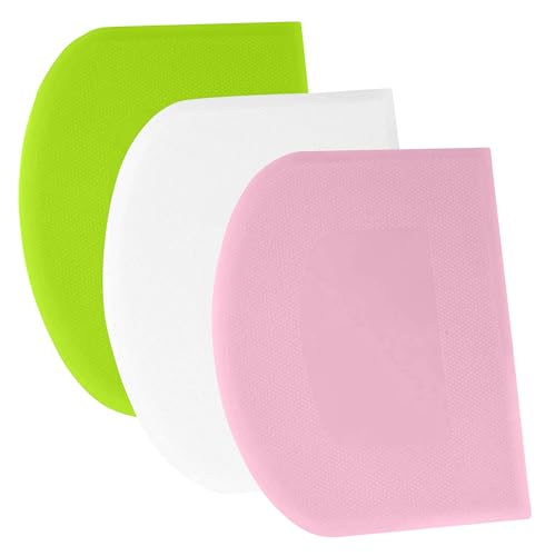 Dough Scraper Bench Scraper (3 Count)