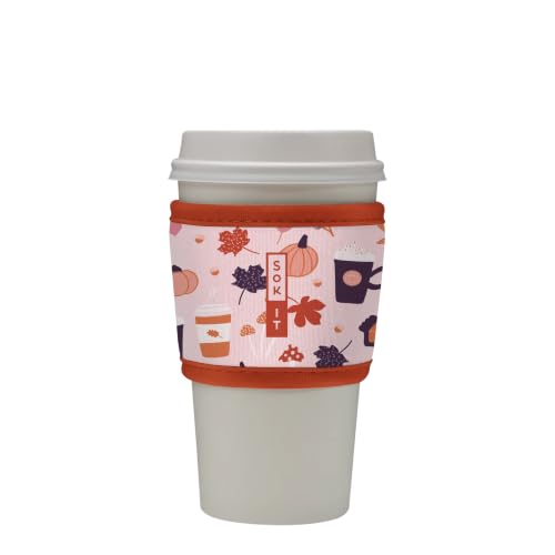 HotSok Coffee & Tea Reusable Insulated Neoprene Cup Sleeve