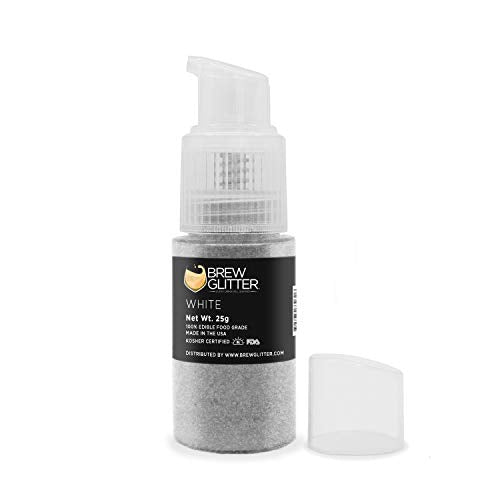 White Brew Glitter Edible Glitter for Drinks