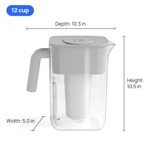 ZeroWater 12 Cup Pitcher Water Filter Removes PFAS