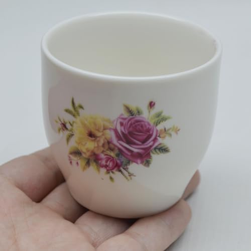 Porcelain Teacup (4 Count)