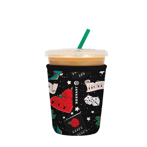 JavaSok Iced Coffee & Cold Soda Insulated Neoprene Cup Sleeve
