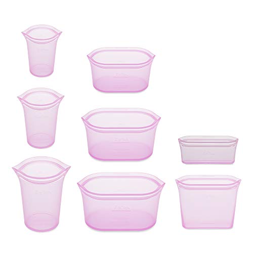 Reusable Food Storage Containers Full Set of 8 Lavender
