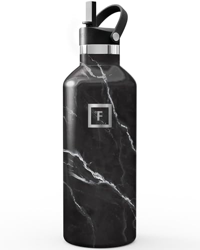 32 oz Narrow Mouth Water Bottle with Straw