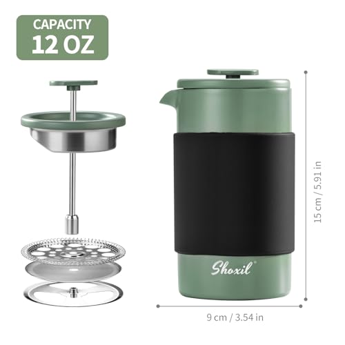 French Press 350ml Stainless Steel Coffee Press