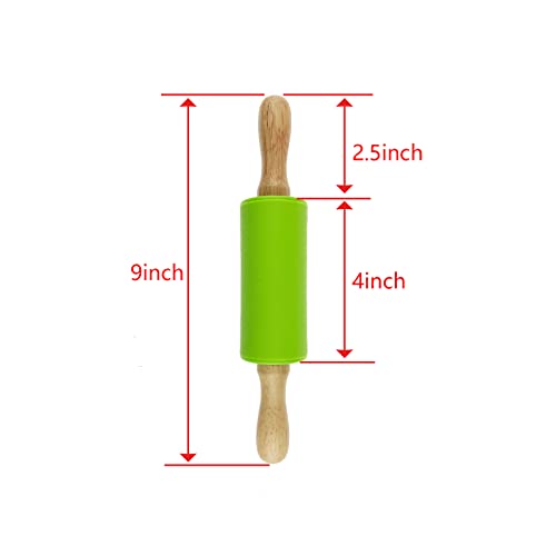6 Pack Small Rolling Pin for Kids