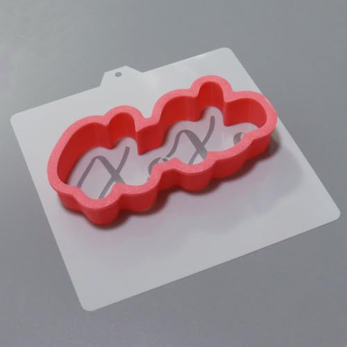 Cookie Cutter and Stencil Bundle Royal Icing Cookies Stencils Paint Your Own Biscuit Bakery Starter Kits Royal Icing Fondant Cutters Birthday Wedding Holiday Cookies Painting Coloring Pages Comb (9 Count)