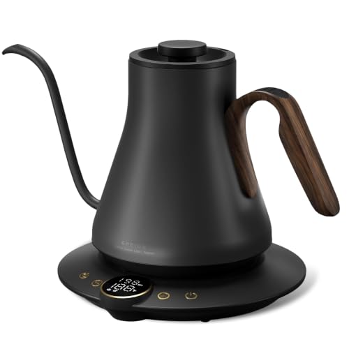 Gooseneck Electric Kettle with Precise ±1℉ Temperature Control