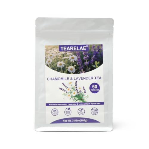 Lavender Tea 40 Herbal Tea Bags (40 Count)