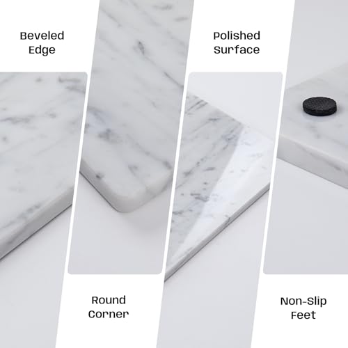 Carrara White Marble Cutting Board