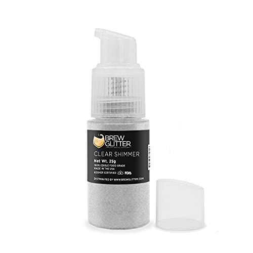 Brew Glitter Edible Drink Glitter Pump 1x 25g for Cocktails