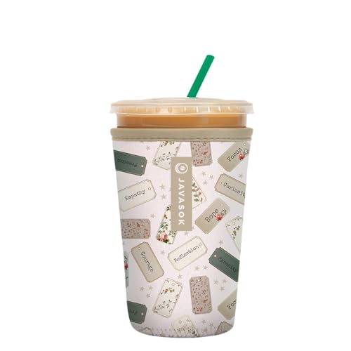 JavaSok Iced Coffee & Cold Soda Insulated Neoprene Cup Sleeve